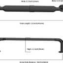 Asidrama 10 Pack 5 Inch(128mm) Matte Black Kitchen Cabinet Handles, Cabinet Pulls Kitchen Cabinet Hardware for Cupboard Drawer Pulls (5" Hole Center)