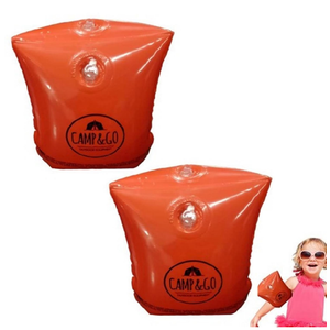4 Kids Arm Bands, Swimming Arm Bands, Arm Floating Inflatable Arm Bands, Inflatable Swimming Armbands for Kids, Swimming Floats Armbands for Children Learning Swimming