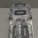 5 Pack Compartment Meal Prep Containers - Glass Food Storage Lunch Containers with Lids, Bento Box, Portion Control, Freezer to Microwave Safe