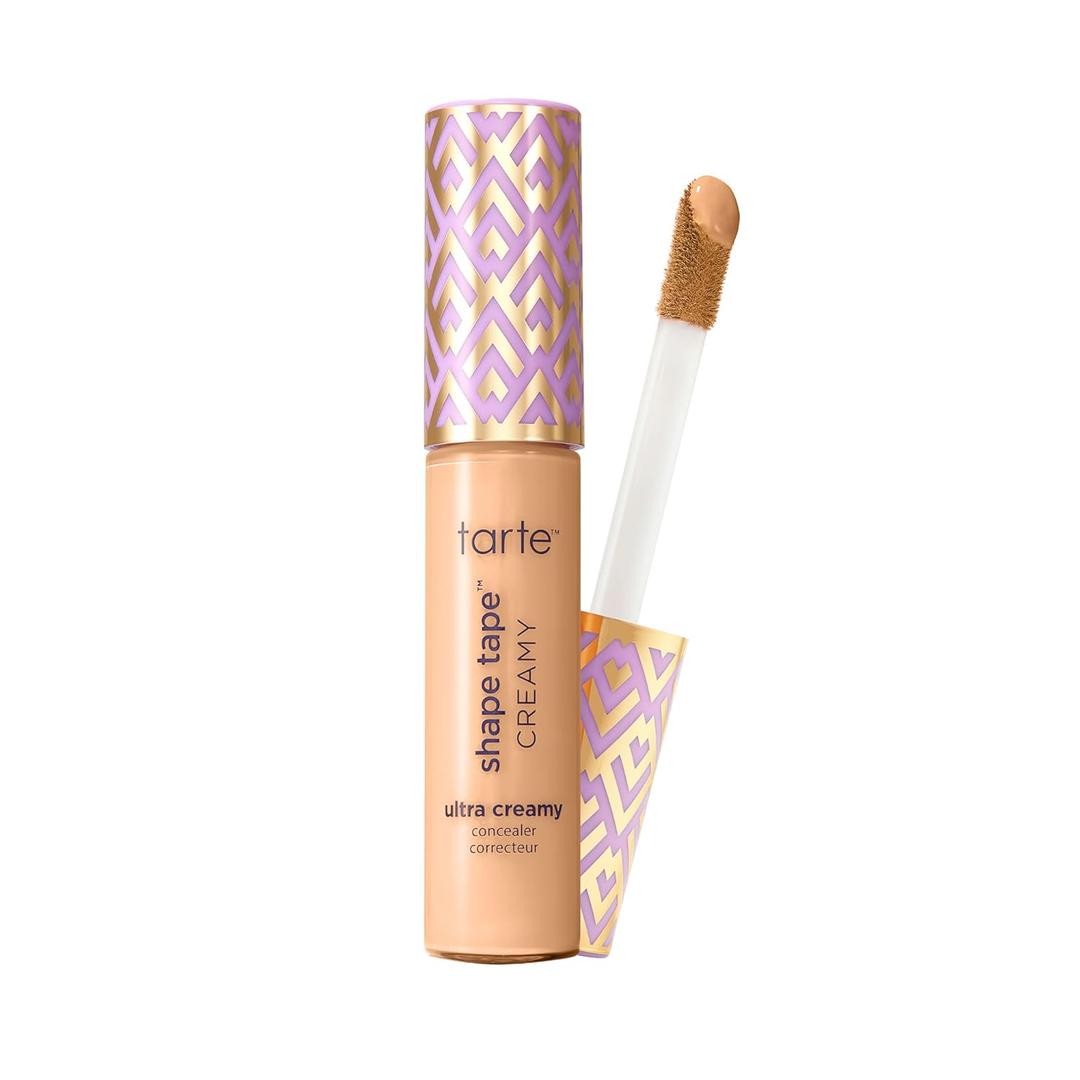 tarte shape tape creamy concealer  Full Coverage Makeup with Built-In Eye Cream, 24HR Hydrating Natural Moisturizing Matte Finish for Redness & Fine Lines, Vegan & Cruelty-Free (29N light-medium (light to medium skin with a balance of warm & cool undertones))