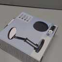 Desk Lamps for Home Office Rechargeable 3600mAh, Foldable+Portable Cordless Desk Light Small Table Lamp,Dimmable+9 Brightness Small Table Lamp Desk Light Table, LED Desk Lamps for Home Office (Black)