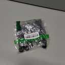 Premium Grade 3/4 Inch Round Plug / 14-20 Gauge /50 Pack/Black Plastic End Caps/Durable Chair Glide Inserts for Chair Legs/Furniture Feet Protectors/Round Caps