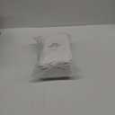 Stone Cottage - King Bedskirt, Cotton Tailored Bedskirt with Split Corners, Simple Ideal Bedding Set (Solid White, King)