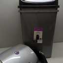 Superio Kitchen Trash Can 13 Gallon with Swing Lid, Plastic Tall Garbage Can Outdoor and Indoor, Large 52 Qt Recycle Bin and Waste Basket for Home, Office, Garage, Patio, Restaurant (2, Grey)