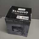 Bathroom Accessories Set - Gorgeous Bathroom Set, 10PC Navy Blue Bathroom Accessory Set, Toilet Brush, Trash Can, Qtip Holder & Soap Dispenser