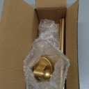 Magnetic Curtain Rods for Metal DoorsMulti-Use Adjustable Appliance for Windows Iron Steel Places9-16 InchGold2 Pack