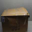 HOMLAND Knee Scooter for Foot Injuries Ankle Surgery, Foldable Steerable Knee Walker with Dual Brakes System, Height Adjustable Handle & Seat, Removable Storage Bag, 300 lbs Capacity (Black)