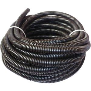 30 ft Dog Cat Cord Protector Electric Wires Covers Wire Loom Tubing Protect Wires from Rabbits, Cats and Other Pets - Outside Diameter 13mm (Black)