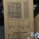 BALKO Evaporative Air Cooler, 2100CFM Windowless Air Conditioner Cooling up to 700 Sq.ft, Swamp Cooler Air Conditioner w/2 Modes & 3 Speeds, 7H Timer & Remote, Portable for Room Garage Patio