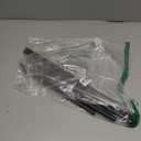 6 Pack Small Tension Rod 18 to 28 Inch Black Tension Curtain Rod Adjustable Spring Curtain Rods No Drilling Expandable Pressure Short Curtain Rods for Windows,Closets,Doorway,Kitchen