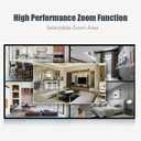 8Ch Non-Realtime Color Video Multiplexer Switcher Processor for CCTV Surveillance Cameras, Digital Zoom, Video Freezing, Motion Detection, Audio In/Out