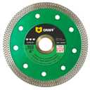GRAFF Super Thin 4 Inch Porcelain and Ceramic Tile Diamond Blade - Diamond Cutting Wheel for Hard Tile, Ceramic, Natural Stone, Marble, Granite, Porcelain - Diamond Saw Blade for Angle Grinder