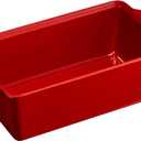 Emile Henry Ceramic Bread Loaf Baker, 11.02 x 5.12 x 4.72in, Burgundy