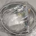 12FT Propane Gas Line,3/8 Gas Hose,High Pressure Braided Propane Hose with Conversion Coupling 3/8" Flare to 1/2" Female NPT,1/4" Male NPT for BBQ Grill