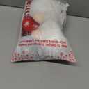 GMOEGEFT Scandinavian Christmas Gnome Lights with Timer, Swedish Santa Tomte Gnome, Nordic Xmas Decoration - Set of 2 (Red & Grey), 11 x 4 Inches