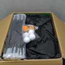 EXOEMTS Golf Net 10x7FT with Tri-Turf Mat, Ball, Target & Bag, All-in-One Golf Practice Hitting Net for Backyard Driving, Chipping & Swing, Indoor Outdoor Training Aid, Gift for Men Dad Him Golfer