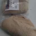 Lellen Velvet Stretch Wingback Chair Cover Slipcover - Reusable Protector Cover for Dining Room Banquet Home Decor etc Machine Washable Hand Washable (01 T-Shaped Twill Taupe, 1PC)