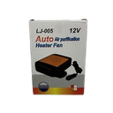 12V/24V Car Heater,2 in 1 Heating & Cooling Fans Portable Windshield Fast Heating Defogger Defroster,Plug Into Cigarette Lighter,360° Rotary Base,24V Red