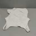 SUUKSESS Women Padded Open Back Boat Neck Tank Tops Double Lined Basic Shirts XL