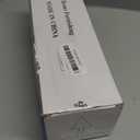 DEELAND Pack of 2,Double-Sided Faux Fur Plush Decorative Throw Pillow Covers Fuzzy Striped Soft Pillowcase Cushion Covers for Sofa Couch Bedroom Lightgrey 24x24 inch