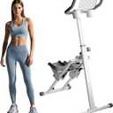 Stair Stepper Folding Vertical Cardio Exercise Climber Stair-Master for Exercise at Home Full Body Workout Machine with Handlebar 242LBS Load with Adjustable Step Range Handlebar & Pedals