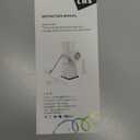 LHS Manual Meat Grinder with Stainless Steel Blades Heavy Duty Powerful Suction Base for Home Use Fast and Effortless for All Meats, Red