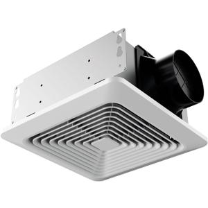 Fitop Bathroom Exhaust Fan 130CFM 1.5 Sones, Ceiling Opening 9.45" × 9.45", Medium