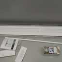 LazBlinds Cordless 1" Vinyl Mini Blinds for Indoor Windows - Light Filtering Horizontal Window Blinds & Shades, 35 1/2" W x 48" H, White