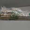 Boho Wood Curtain Rods for Windows 72 to 144 inch,1" Adjustable Heavy Duty Window Curtain Rod with Imitation Wood Grain Finials,Rustic Decorative Drapery Rods Set,Size:36-150'',Weathered Wood