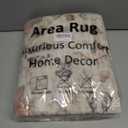 Beeiva Washable Rugs 3x5 Non Slip, Vintage Medallion Entryway Area Rug for Bedroom Indoor Medallion Ultra Thin, Low Pile Distressed Carpet for Kitchen Office Home Decor (Pink & Multi,3'x5')