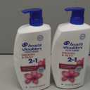 Head & Shoulders 2-in-1 Dandruff Shampoo and Conditioner, Anti-Dandruff Treatment, Smooth & Silky, 31.4 fl oz Each, Twin Pack