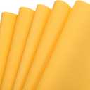 MECCANIXITY EVA Foam Sheets Golden Yellow 19.7 Inch x 35.4 Inch 1mm Thick Crafts Foam Sheets for Costumes, Arts and Crafts Projects Pack of 5