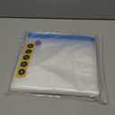 Sous Vide Bags 31 Pcs (24 Pcs Vacuum Zipper Bags & 2 Seal Clips & 5 Air Valves), Reusable BPA Free Vacuum Sealer Bags (11 * 10 in) Vacuum Food Storage Bags for Cooking/Food Storage/Microwave Heating