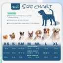 Mihachi Turtleneck Dog Sweater - Winter Coat Apparel Classic Cable Knit Clothes with Leash Hole for Cold Weather, Ideal Gift for Pet in New Year Orange X-Small
