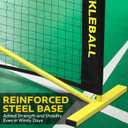 A11N SPORTS Designed for All Weather Conditions with Steady Metal Frame and Strong PE Net, Regulation Size Net with Carrying Bag- 22 Wide x 36 Tall, Indoor/Outdoor Use