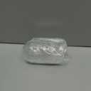 Jishi 10pk Clear Plastic Christmas Ornaments for Crafts Fillable DIY Christmas Ornaments Balls 60mm Acrylic Ornaments for Christmas Tree Decorations, Hanging Christmas Decorations Home Decor Supplies