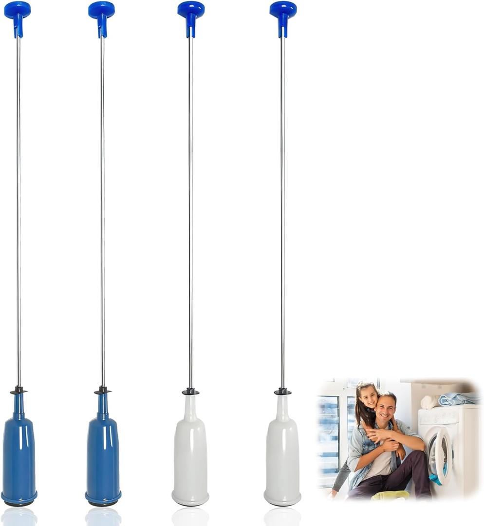 2026 5304511328 5304511329 Suspension Rod, Washing machine suspension rod(4PCS), Fit for Frigidaire FFTW4120SW FFTW4120SW0 FFTW4120SW1 Models, Replace Part Number 4584270 AP6261614