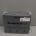 edsure Deep Pocket Queen Sheets Set - Fits Mattresses Up to 21 Inches Thick - 4 Piece GentleSoft Bed Sheets, Moisture Wicking, Soft & Cooling Bedsheet & Pillowcases, Easy & Secure Fit, Dark Grey