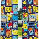 Franco Kids Room Window Curtains Drapes Set, 82 x 63 in, Pokemon