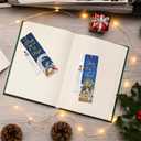 Christmas Diamond Art Bookmarks - 6 PCS The Nativity Diamond Painting Bookmarks Set DIY Christian Jesus Art Craft Religions Xmas Gift Book Lover Beginner