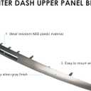 Center Instrument Dash Cluster Finish Panel Upper Trim Panel Dashboard Bezel Trim Molding Cover Passenger Side Compatible with Toyota RAV4 2013 2014 2015 2016