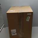 HappyTrends Outdoor Rug Reversible Portable Plastic Straw Camping Rugs for Outside RV,Large Waterproof Outdoor Area Rugs for Patio,Deck,Porch,Balcony(8'x 10',White&Gray)