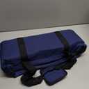 American Mahjong Tile Set,166 White Tiles Mahjong Set,4 Colors Mahjong Racks,Travel Mahjong Set with Blue Carrying Bag