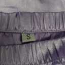 Ekouaer Satin Pajama Set for Women Silk Pjs for Women Set Camisole Top and Shorts with Ruffle Sleepwear (Small, Lavender)