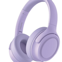 ADOOPE Wired Over-Ear Headphones with USB C Connector, Hi-Fi Stereo Sound, Noise-Isolating Ear Cups, Comfortable Fit for USB C Devices (Purple)