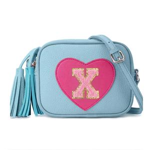 OYLOLA 3 4 5 6 7 8 Year Old Girl Birthday Gifts Initial Toddler Girl Purse Kids Purse Toddler Girls Gift Heart Purse X