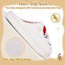 Heart Slippers for Women, Valentines Day House Slippers Christmas Slippers for Women Men, Cute Soft Plush Fluffy Heart Slippers, Fuzzy Warm House Shoes, Cozy Slip-on Memory Foam Home Slippers Gifts (10.5-11 Women/9-9.5 Men, Z02)