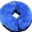 Comfortable & Adjustable Inflatable Pet Collar - Alternative to Cone Shaped Collars - Great for Post-Surgery or Injury Recovery - Durable & Non-Toxic Material -Safe and Protective - (Medium 9-12 in.)