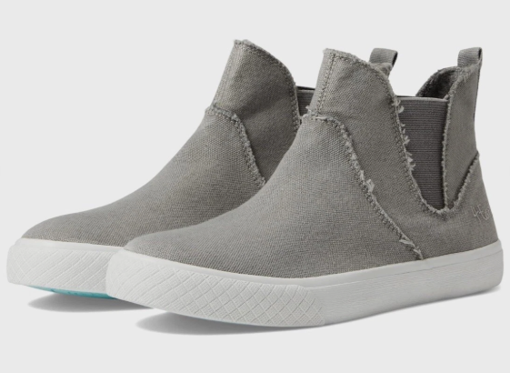 Blowfish Malibu Women's Torta4earth Sneaker New  Steel Gray Canvas 6.5
