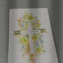 Hallmark Religious Easter Cards Assortment, Painted Flowers (16 Vintage Easter Cards with Envelopes)